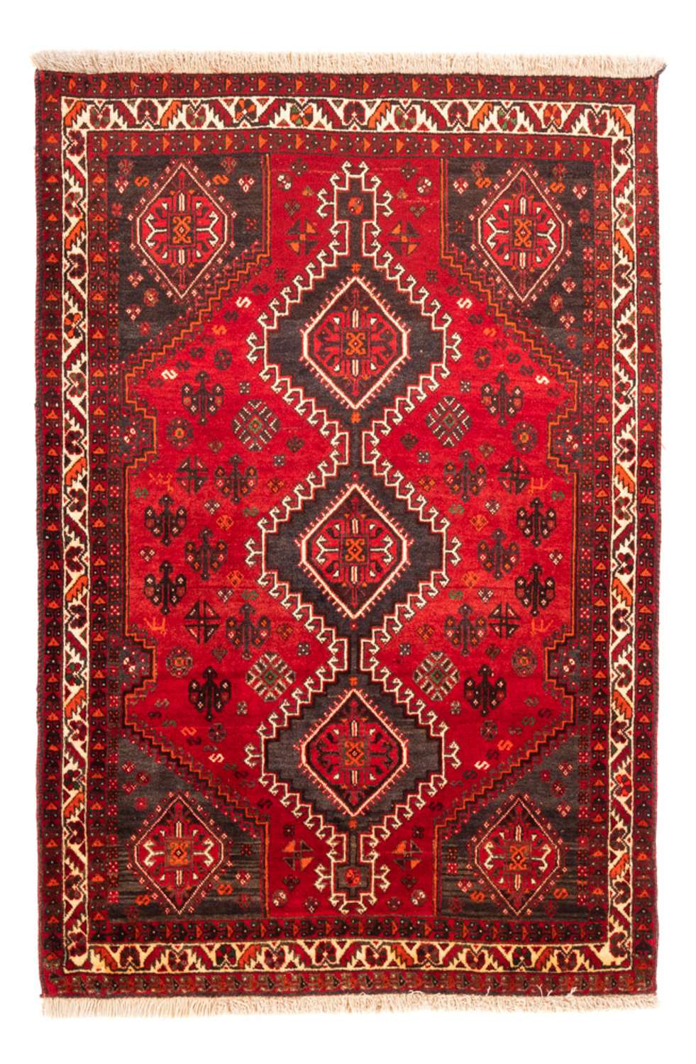 Tapete Persa - Nomadic - 163 x 113 cm - vermelho