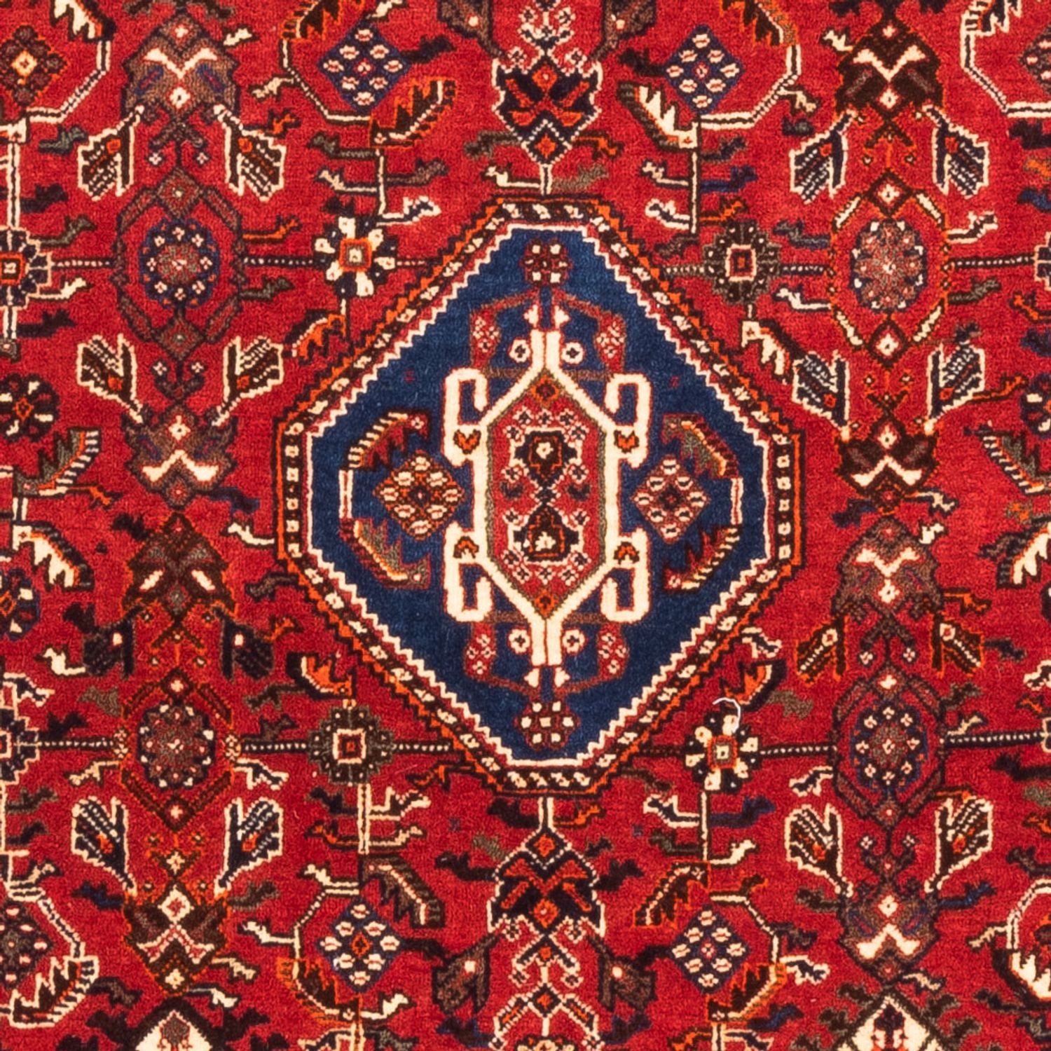 Tapis persan - Nomadic - 158 x 110 cm - rouge