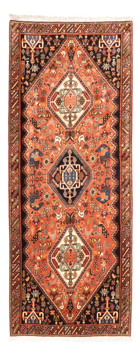 Biegacz Perski dywan - Nomadyczny - 200 x 85 cm - pomarańczowy