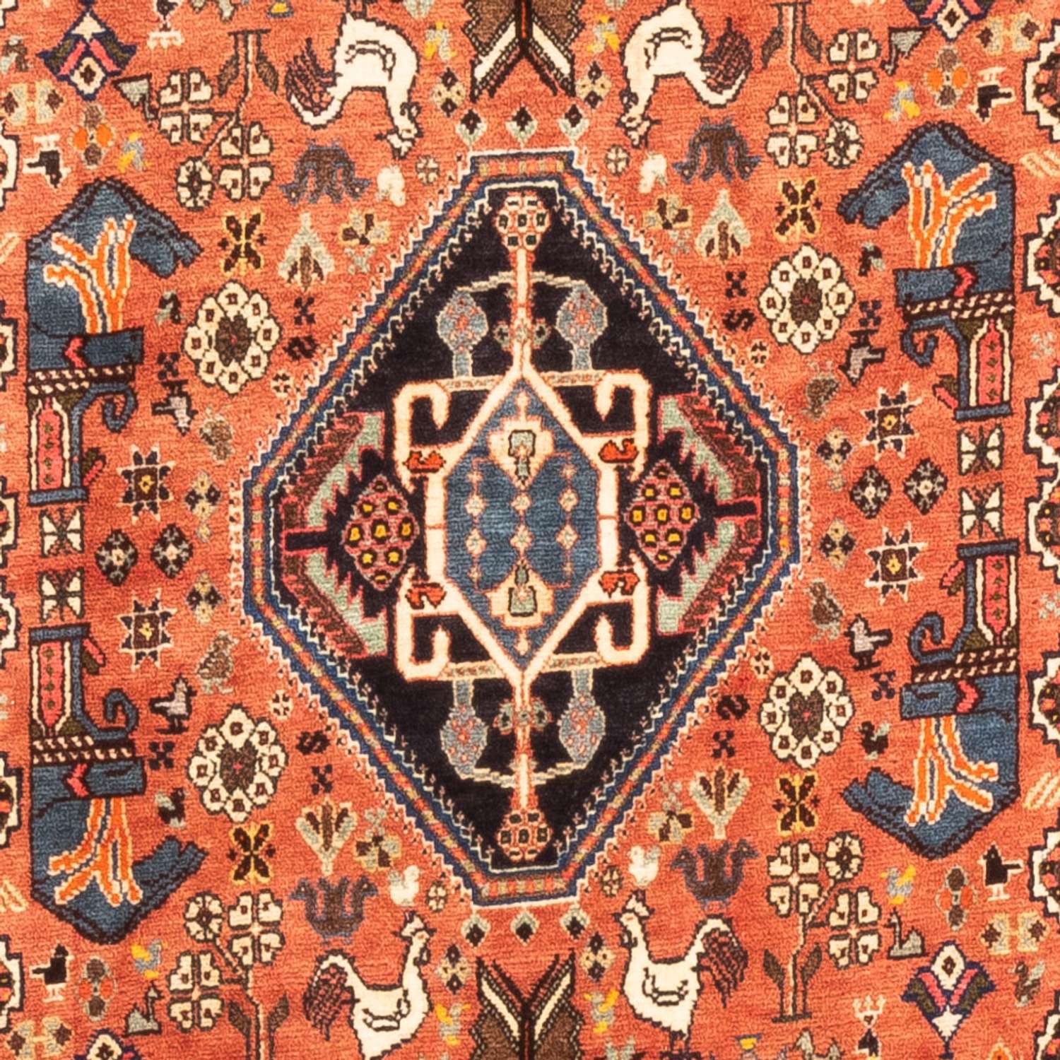 Biegacz Perski dywan - Nomadyczny - 200 x 85 cm - pomarańczowy