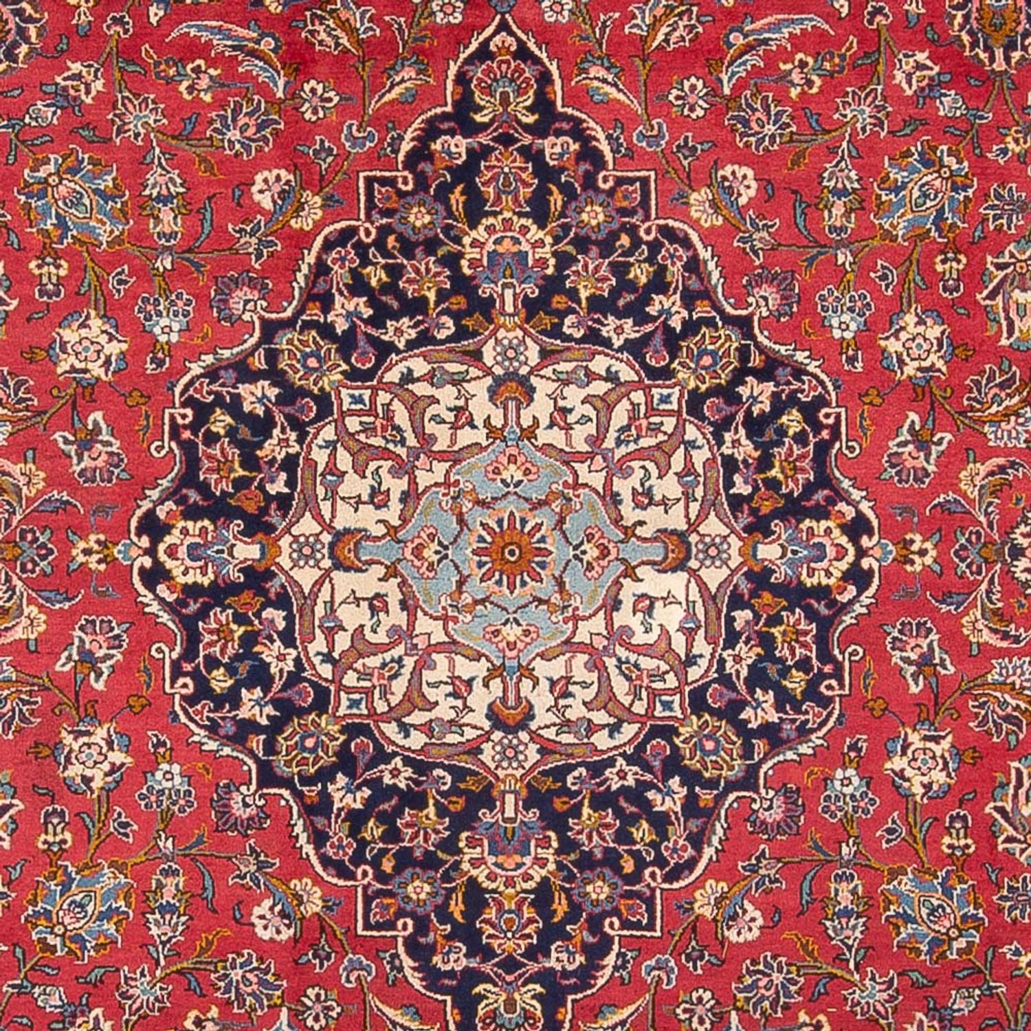 Perzisch tapijt - Keshan - 386 x 296 cm - rood