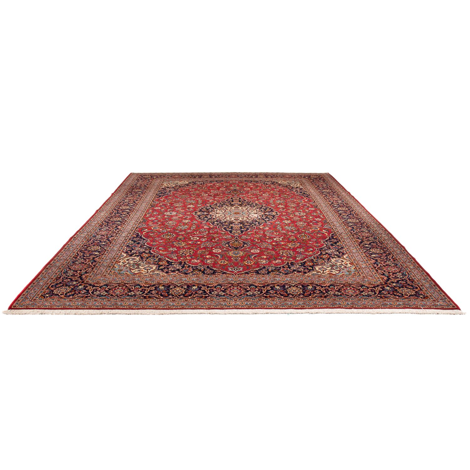 Perser Rug - Keshan - 386 x 296 cm - red