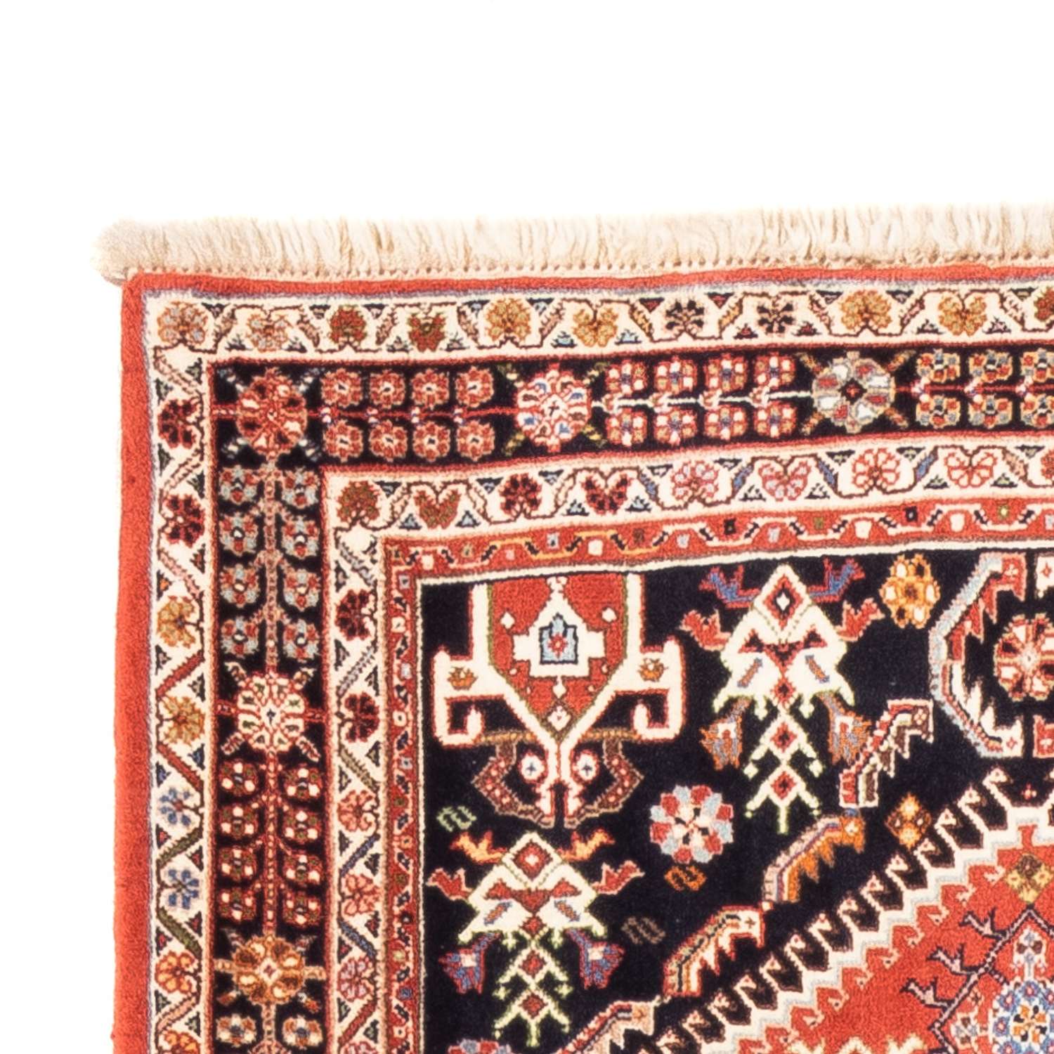 Runner Gabbeh-matta - Kashkuli Persiska - 206 x 87 cm - orange