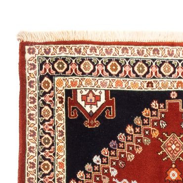 Tapis de couloir Tapis Gabbeh - Persan Kashkuli - 198 x 86 cm - rouge