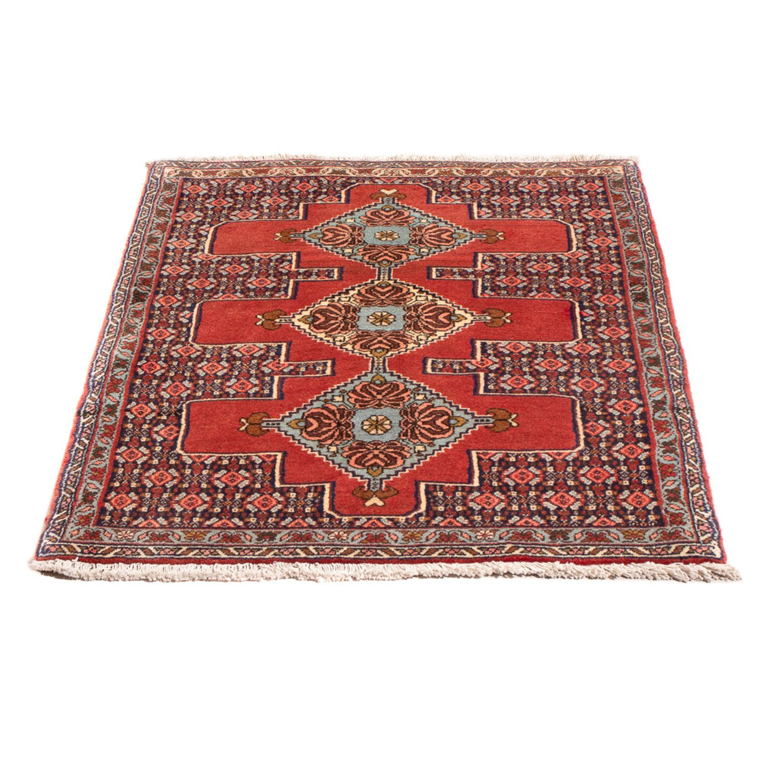 Tapis persan - Classique - 105 x 72 cm - rouge