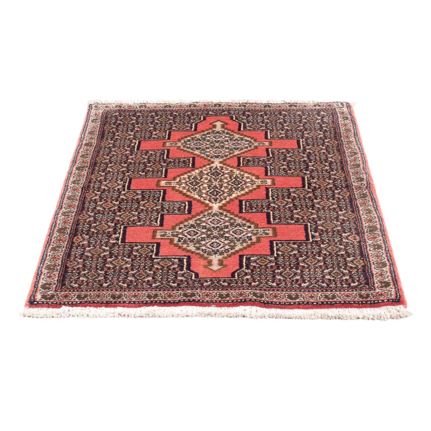 Tapis persan - Classique - 108 x 76 cm - rouge