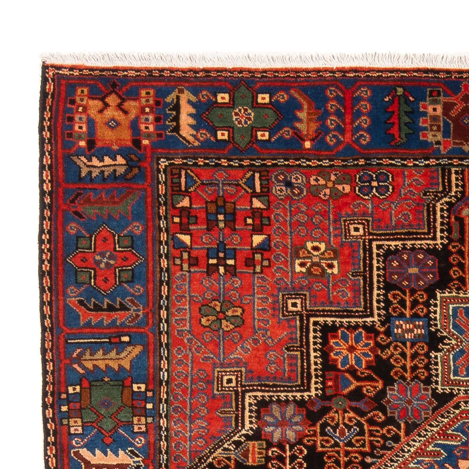 Tapis persan - Nomadic - 205 x 137 cm - bleu