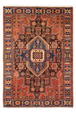 Tapis persan - Nomadic - 202 x 140 cm - bleu foncé