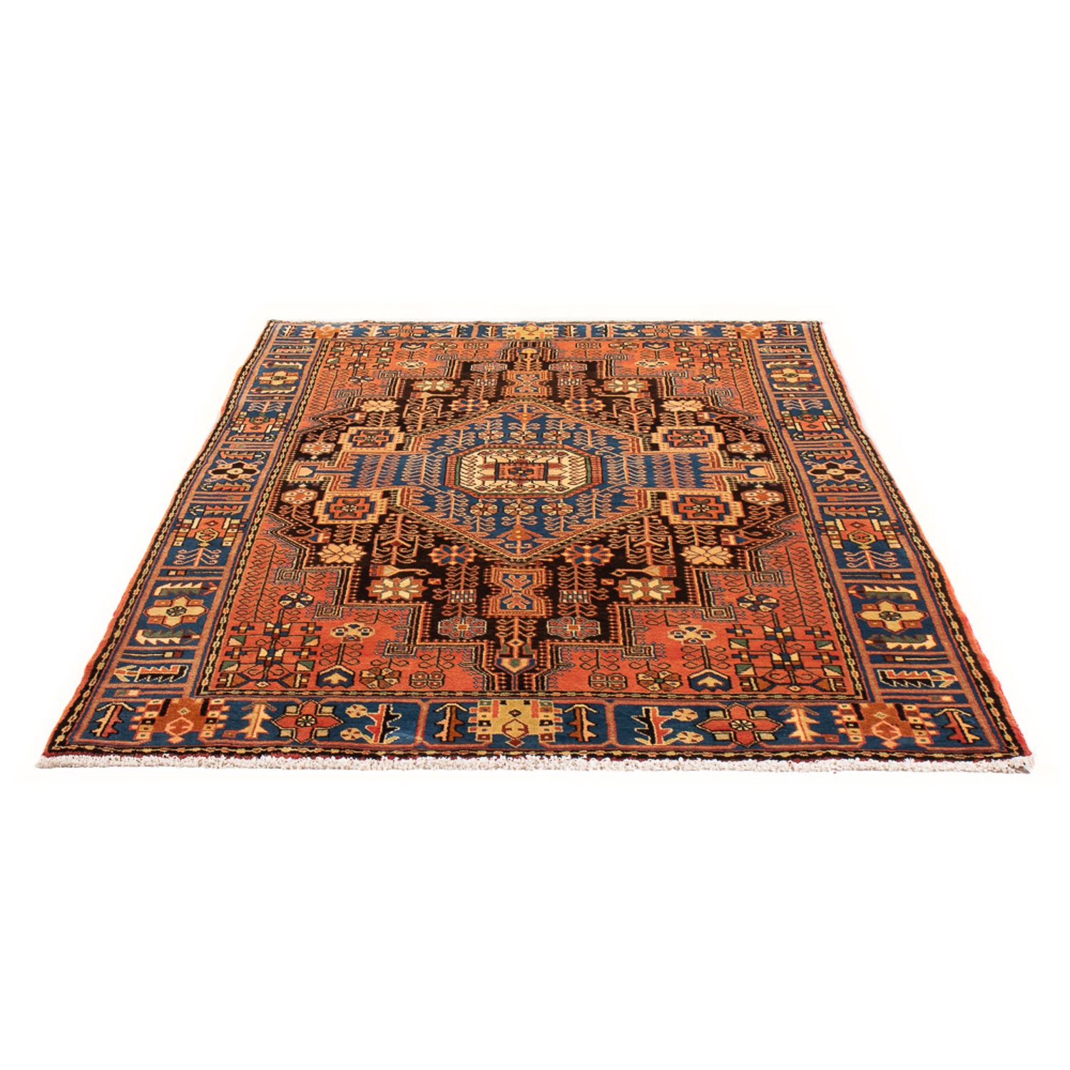 Perser Rug - Nomadic - 200 x 140 cm - blue