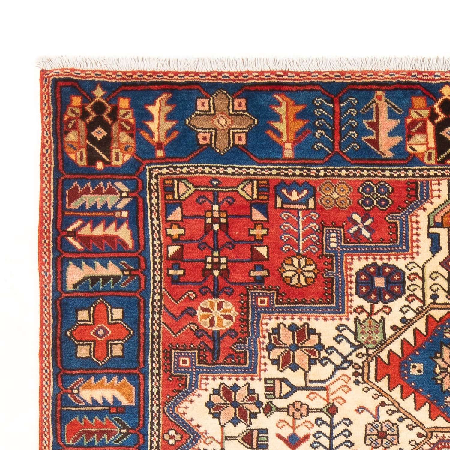 Tapis persan - Nomadic - 200 x 140 cm - bleu