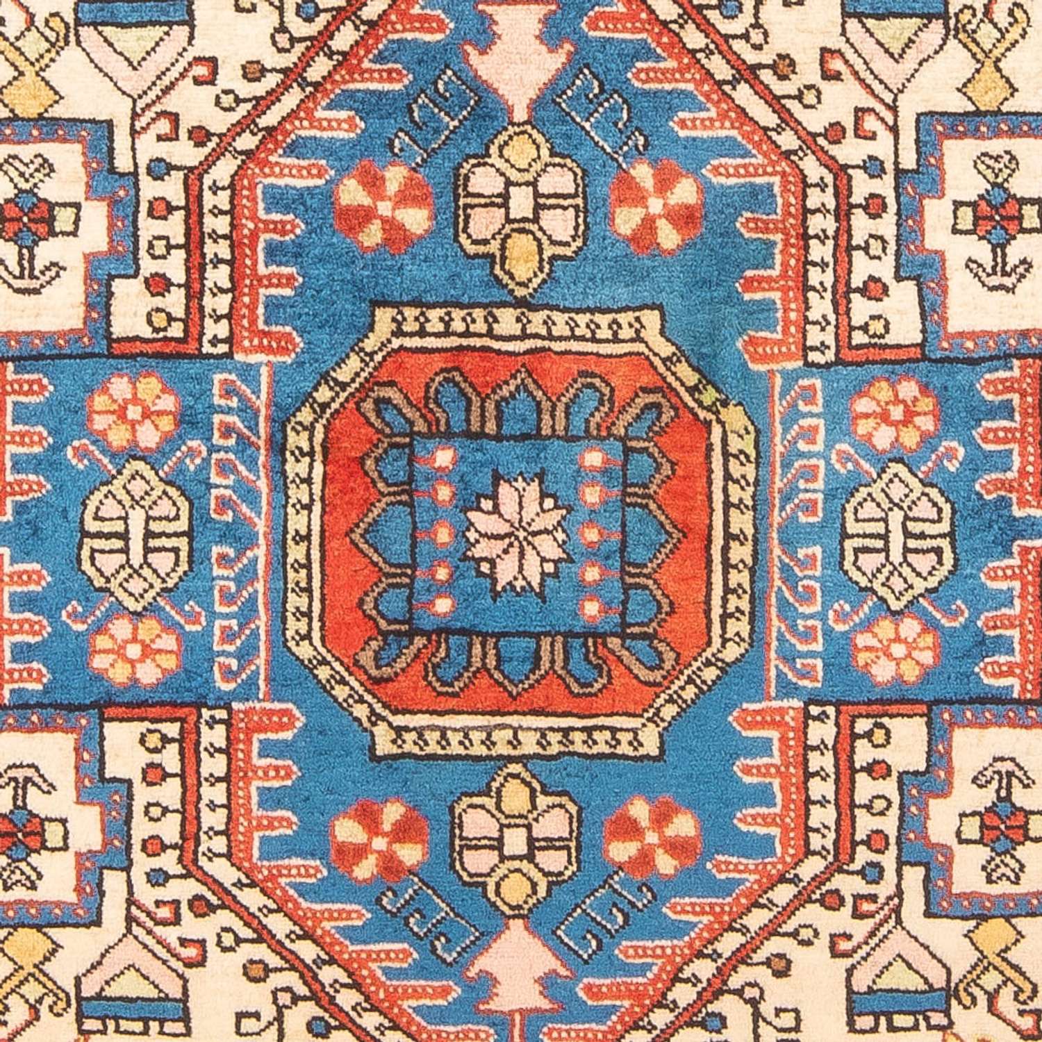 Alfombra persa - Nómada - 200 x 134 cm - azul