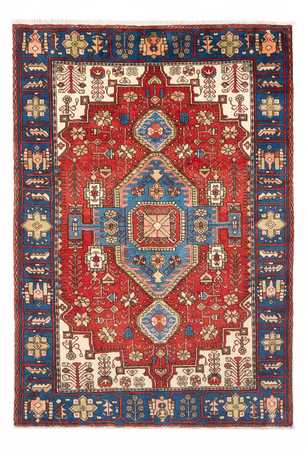 Tapis persan - Nomadic - 188 x 136 cm - bleu