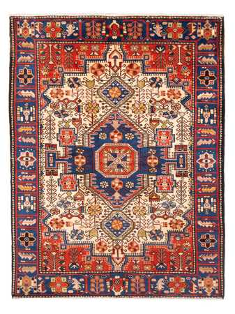 Tapis persan - Nomadic - 193 x 140 cm - bleu