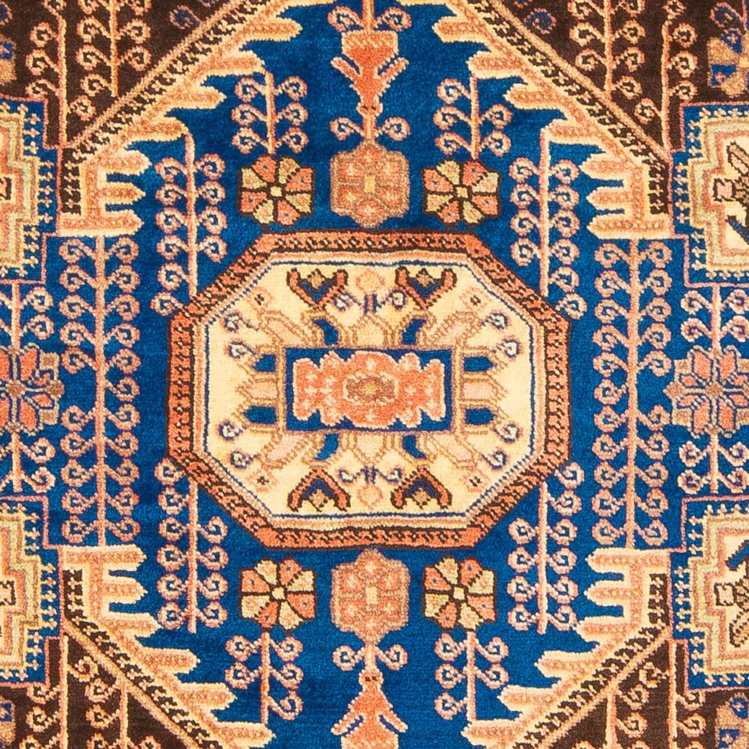 Perski dywan - Nomadyczny - 200 x 150 cm - niebieski