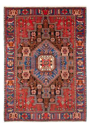 Tapis persan - Nomadic - 201 x 150 cm - bleu