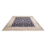 Tapis persan - Nain - 390 x 295 cm - bleu foncé