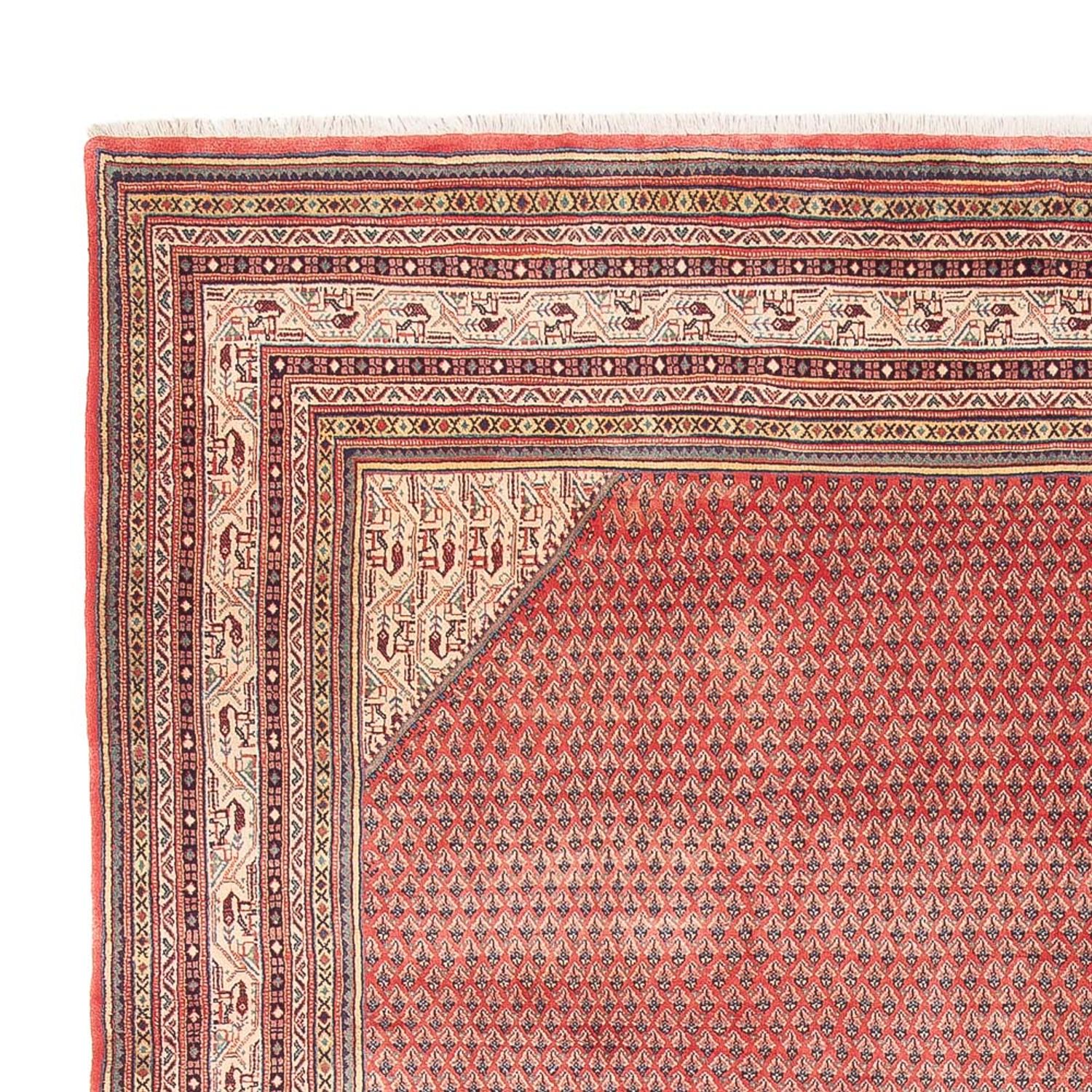 Alfombra persa - Mir - 414 x 306 cm - rojo