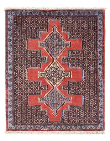 Tapis persan - Classique - 103 x 75 cm - bleu foncé