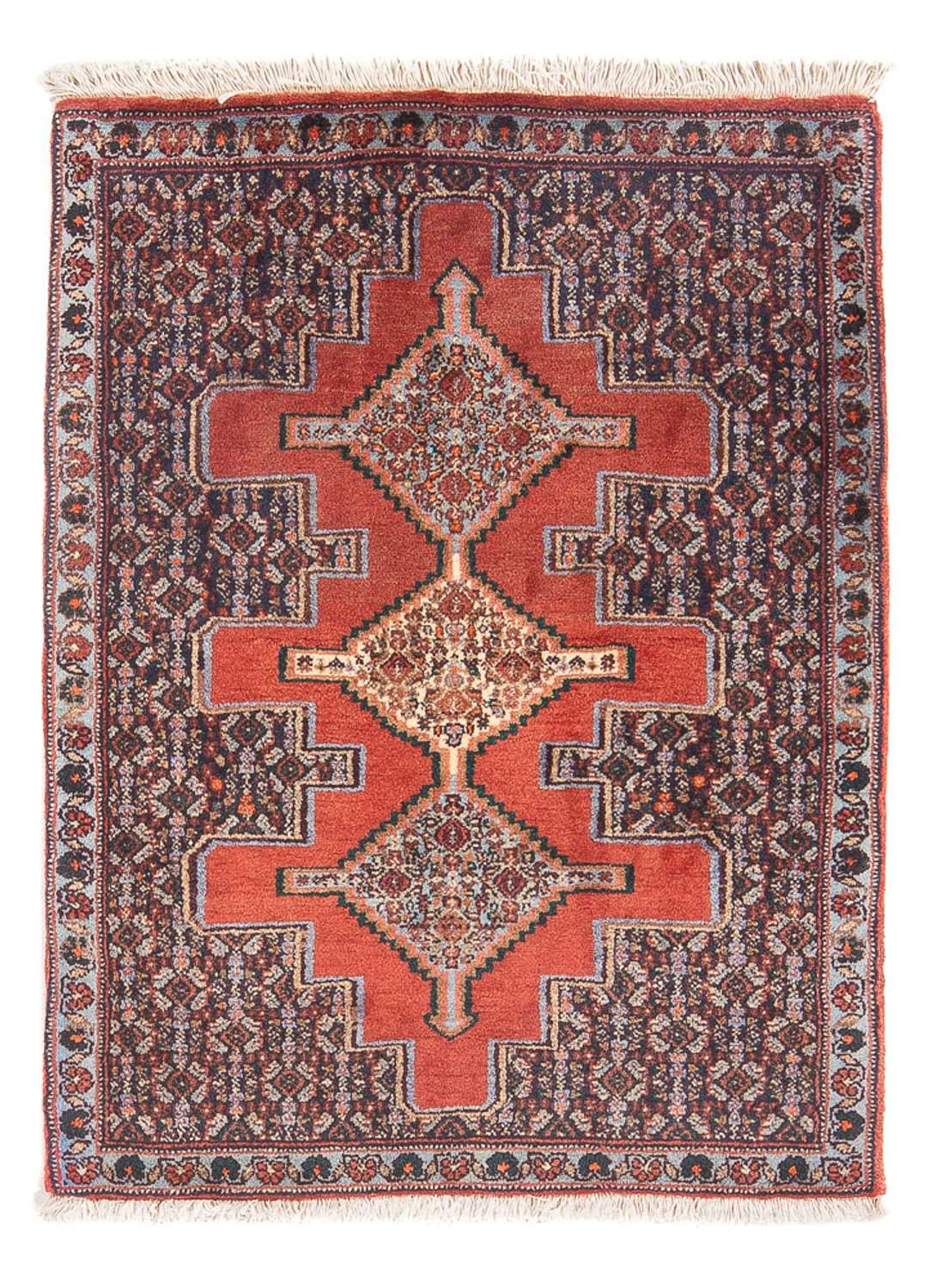 Tapis persan - Classique - 98 x 72 cm - rouge