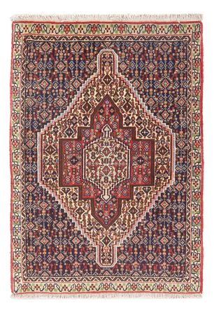 Tapis persan - Classique - 105 x 74 cm - bleu foncé