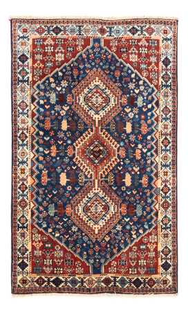 Tapis persan - Nomadic - 132 x 80 cm - bleu