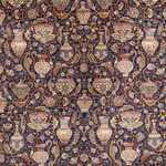 Perzisch tapijt - Tabriz - 387 x 300 cm - donkerblauw