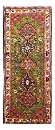 Tapis de couloir Tapis persan - Nomadic - 193 x 82 cm - vert