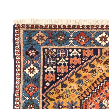 Tapis persan - Nomadic - 130 x 80 cm - jaune