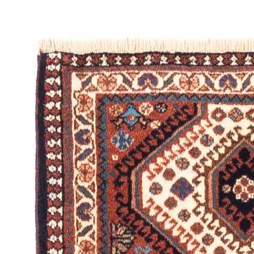 Tapis de couloir Tapis persan - Nomadic - 190 x 85 cm - crème