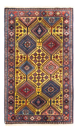 Tapis persan - Nomadic - 128 x 78 cm - jaune