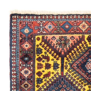 Tapis persan - Nomadic - 128 x 78 cm - jaune