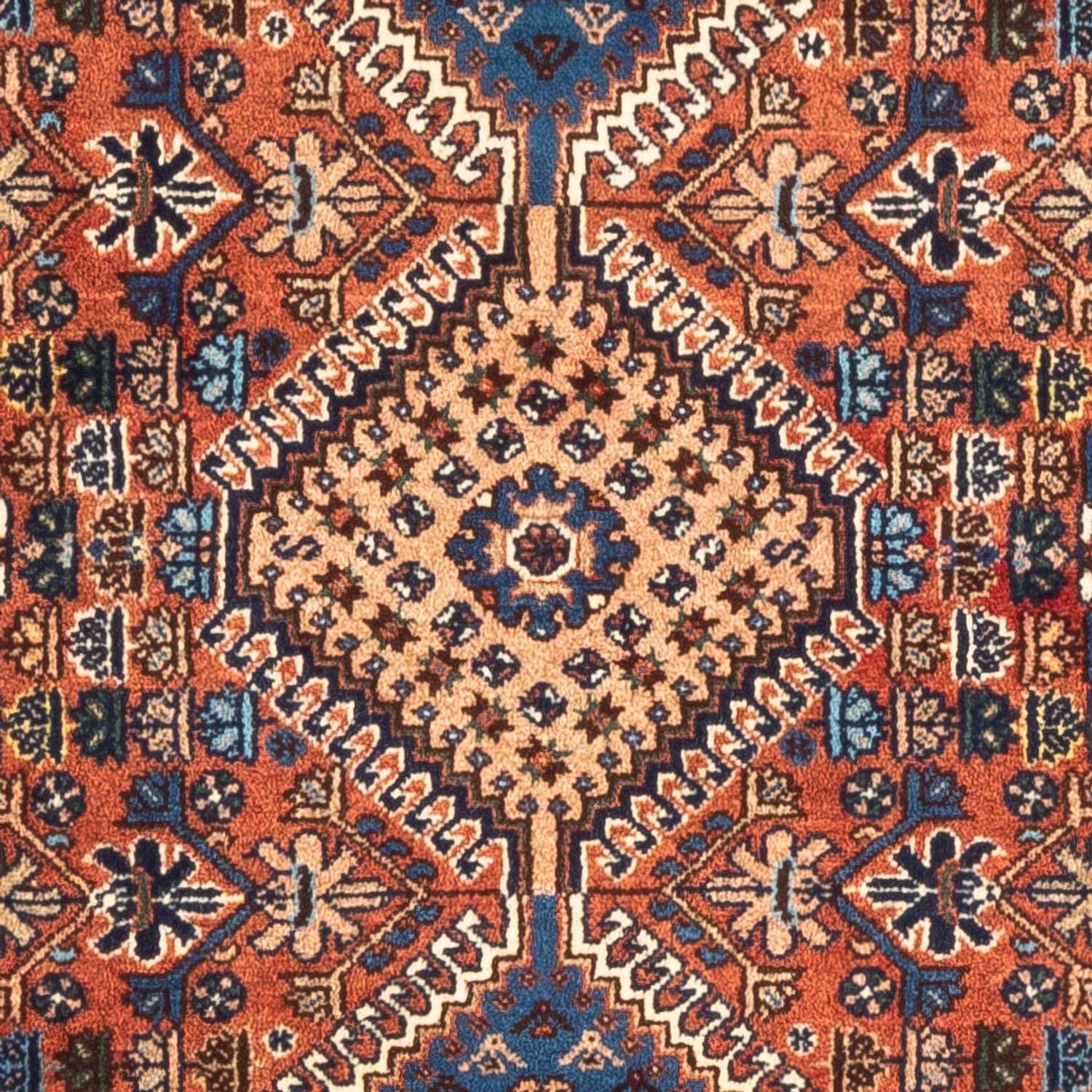 Alfombra persa - Nómada - 125 x 84 cm - rojo