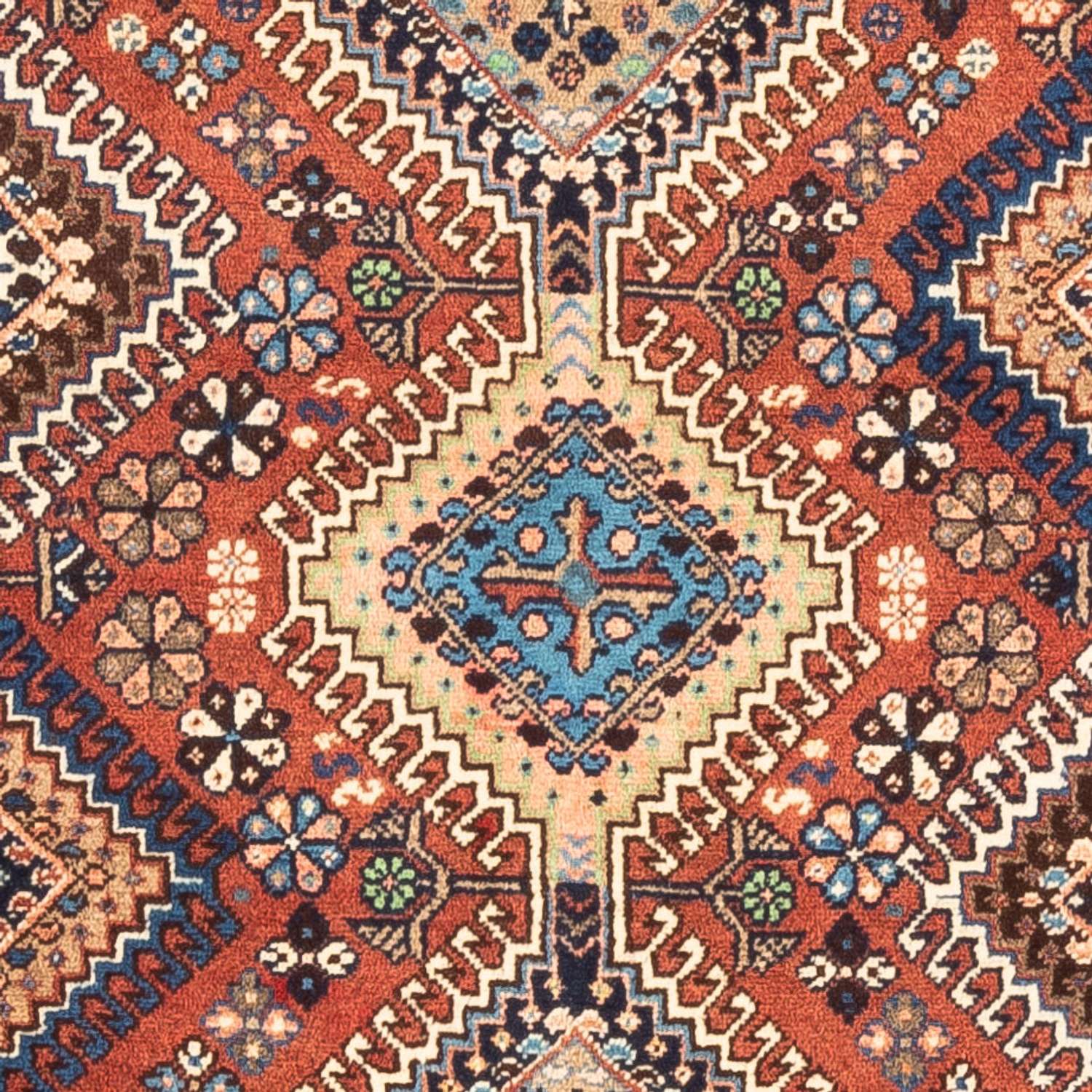 Biegacz Perski dywan - Nomadyczny - 194 x 80 cm - czerwony