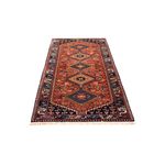 Tapis de couloir Tapis persan - Nomadic - 208 x 80 cm - rouge