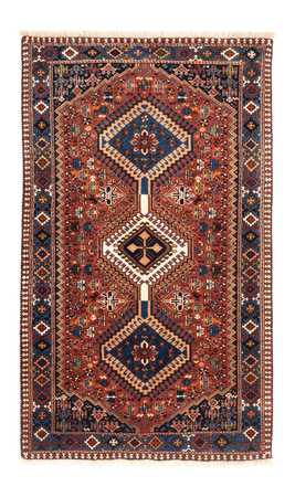 Tapis persan - Nomadic - 137 x 80 cm - rouge