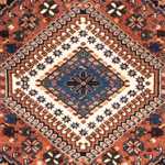 Tapis persan - Nomadic - 127 x 80 cm - rouge