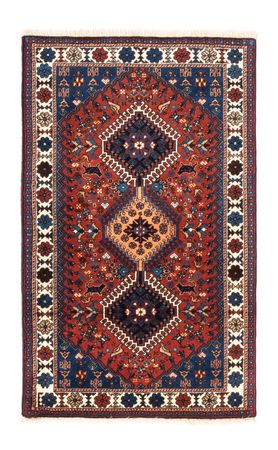 Tapis persan - Nomadic - 130 x 80 cm - rouge