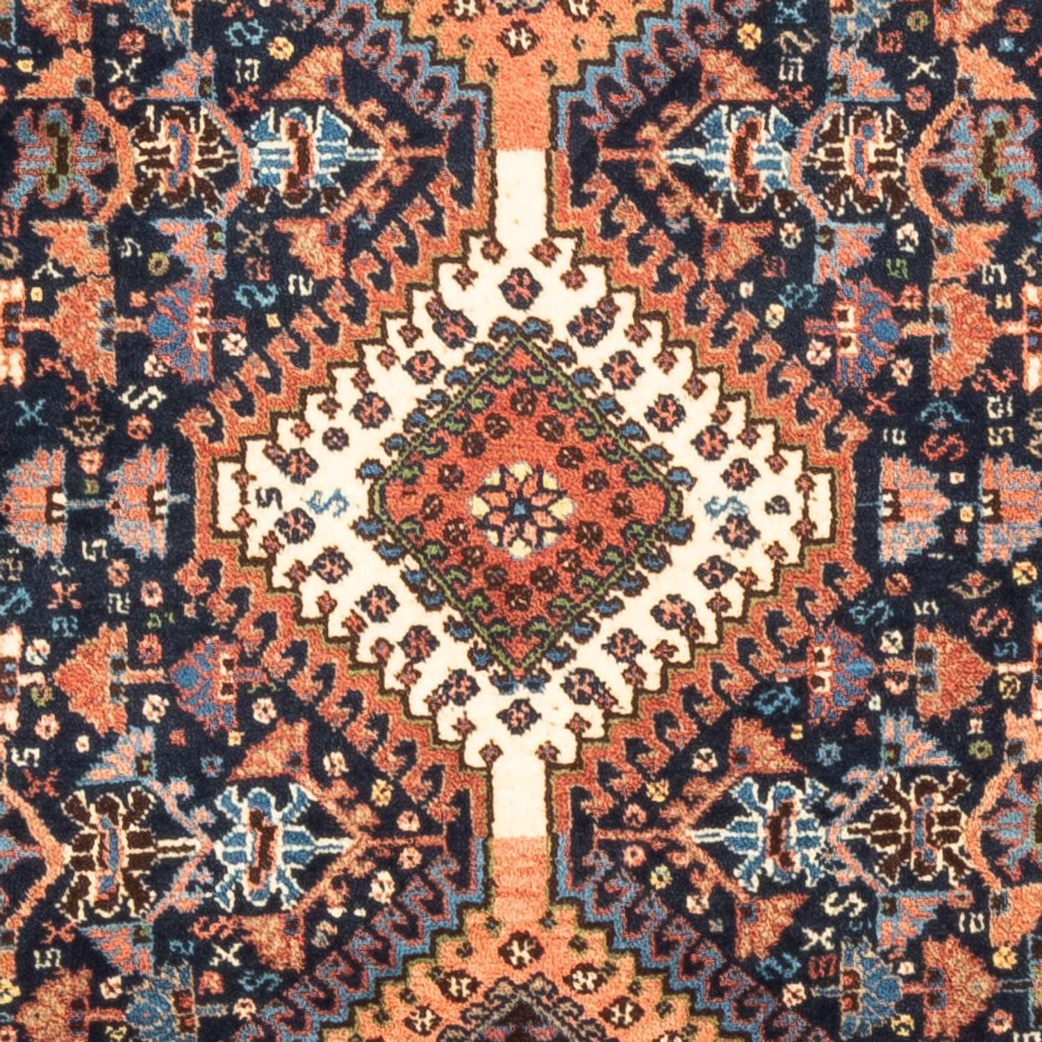 Tapete Persa - Nomadic - 120 x 81 cm - azul escuro