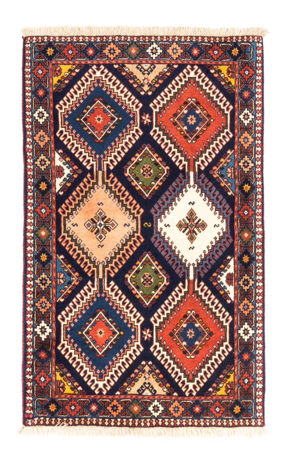 Persisk matta - Nomadic - 128 x 80 cm - flerfärgad