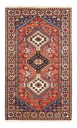 Tapis persan - Nomadic - 133 x 82 cm - rouge