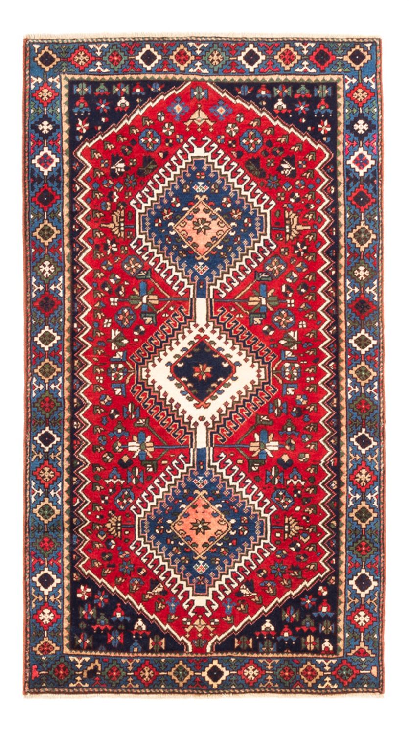 Perserteppich - Nomadic - 128 x 74 cm - rot