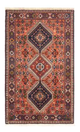 Tapis persan - Nomadic - 136 x 82 cm - rouge