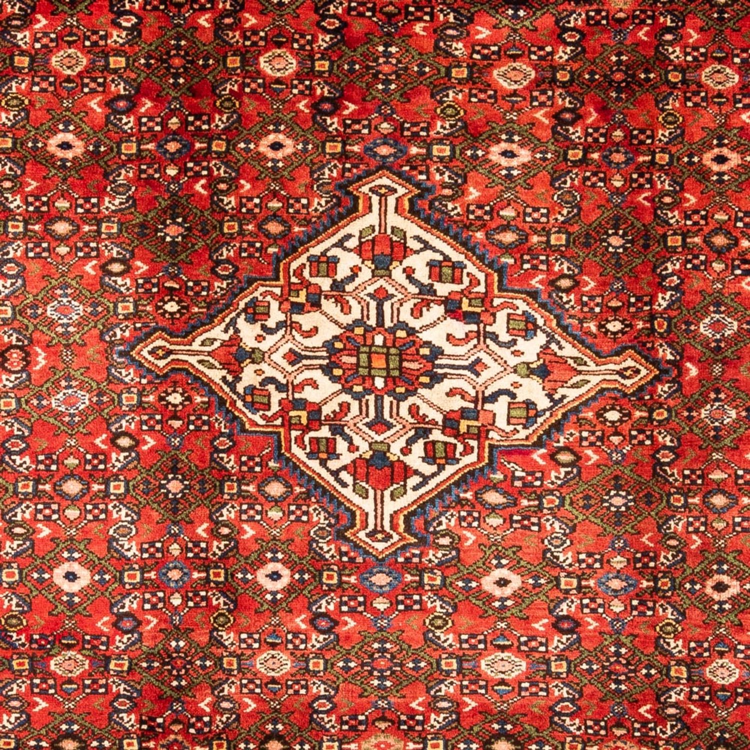 Tapis persan - Nomadic - 310 x 218 cm - rouge