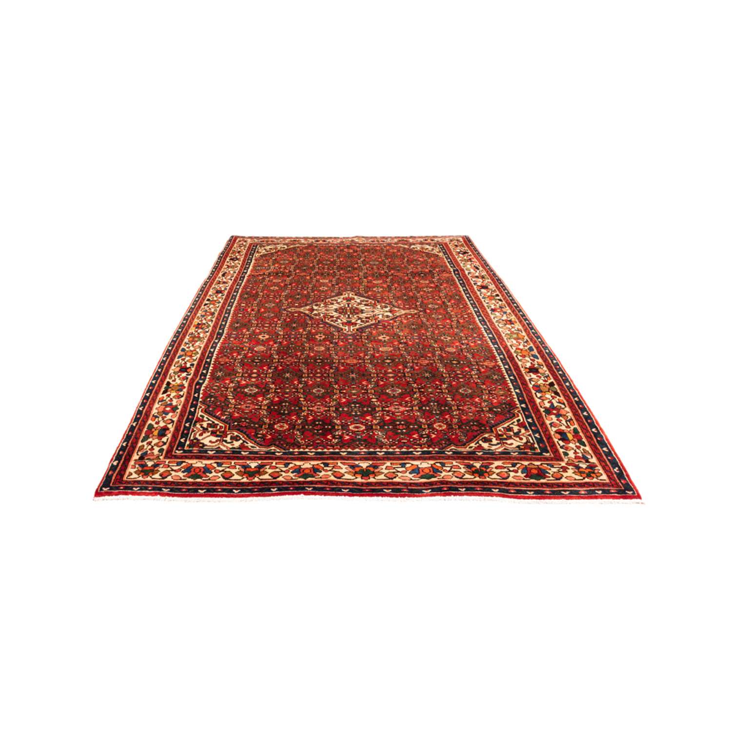 Tapis persan - Nomadic - 310 x 218 cm - rouge