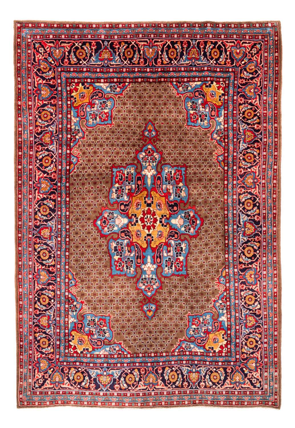 Persisk matta - Nomadic - 293 x 208 cm - flerfärgad