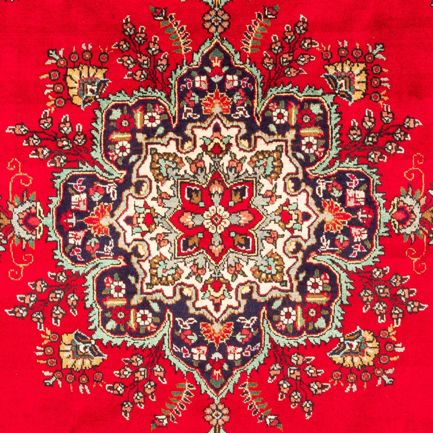 Tapis persan - Tabriz - 304 x 210 cm - rouge