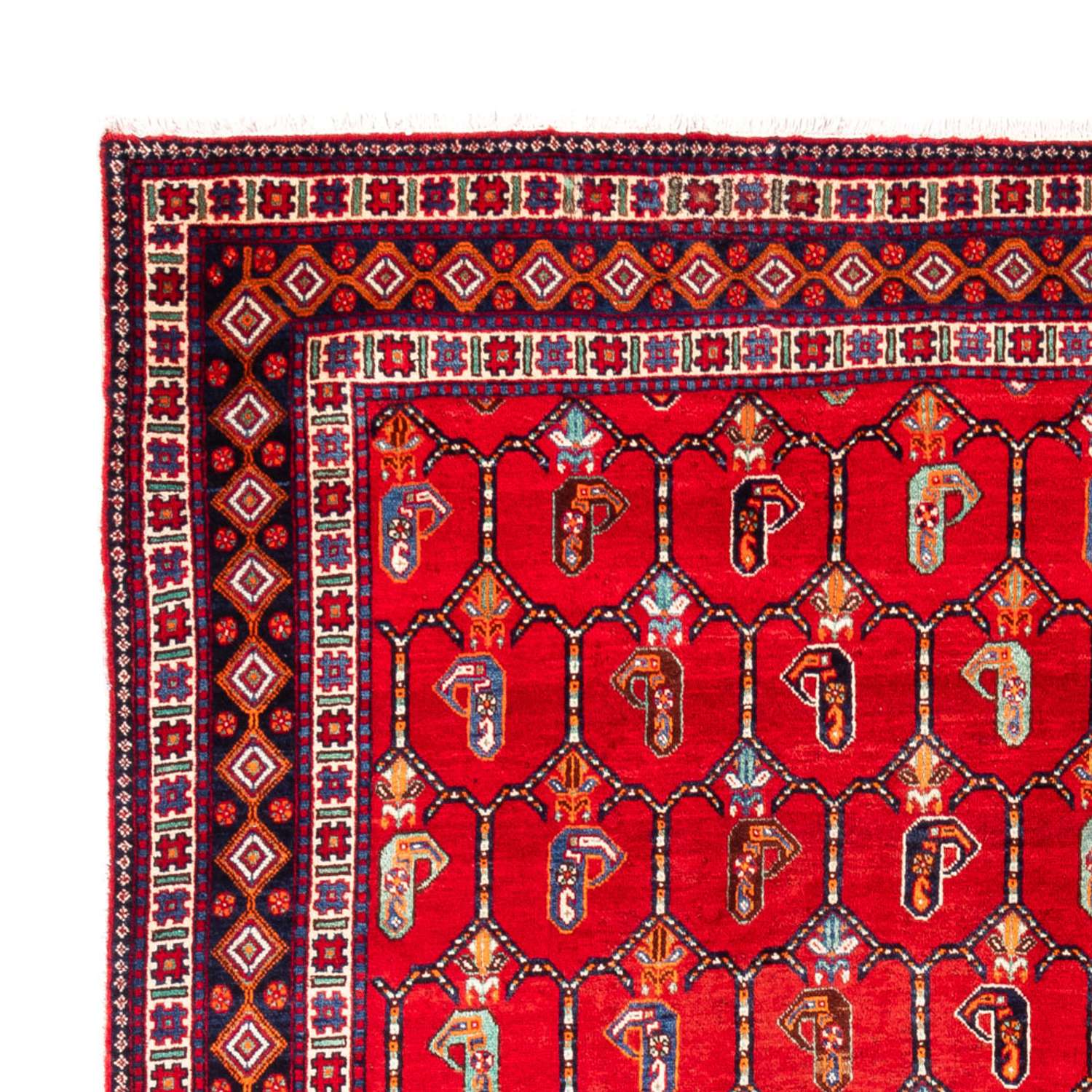 Tapete Persa - Nomadic - 307 x 230 cm - vermelho