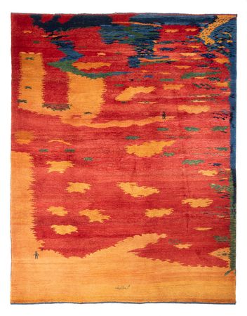 Gabbeh-teppe - persisk - 320 x 216 cm - flerfarget