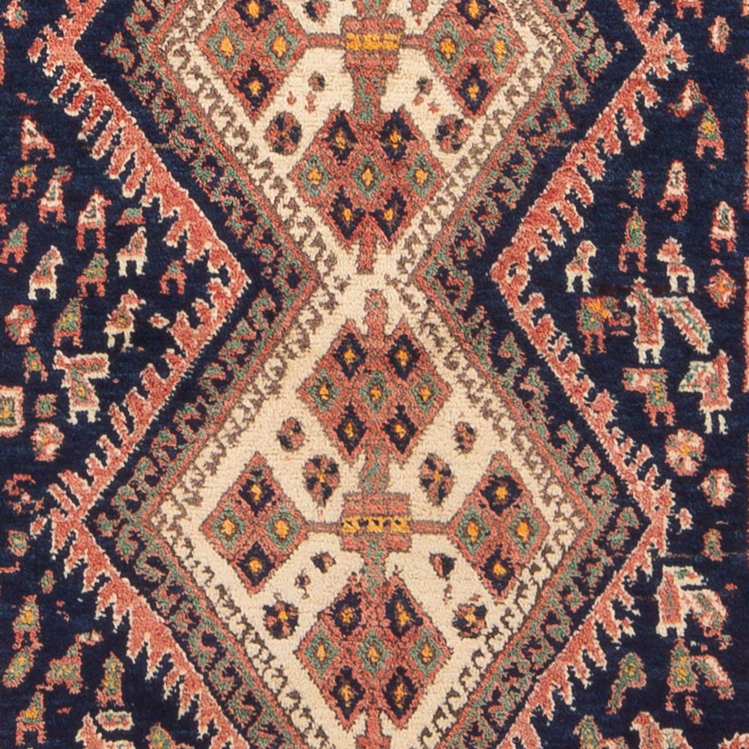 Persisk matta - Nomadic - 167 x 133 cm - röd