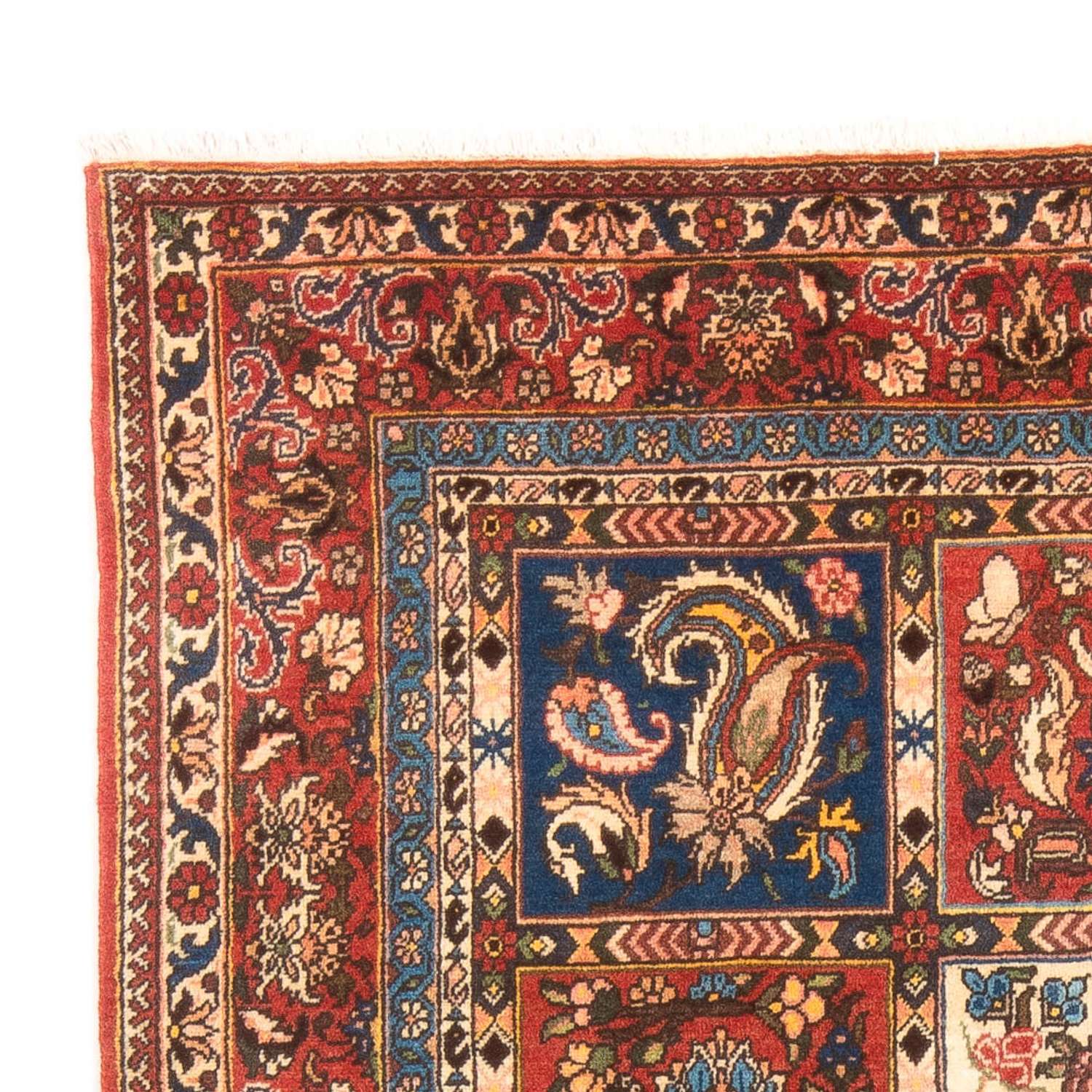 Tapis persan - Nomadic - 198 x 135 cm - multicolore